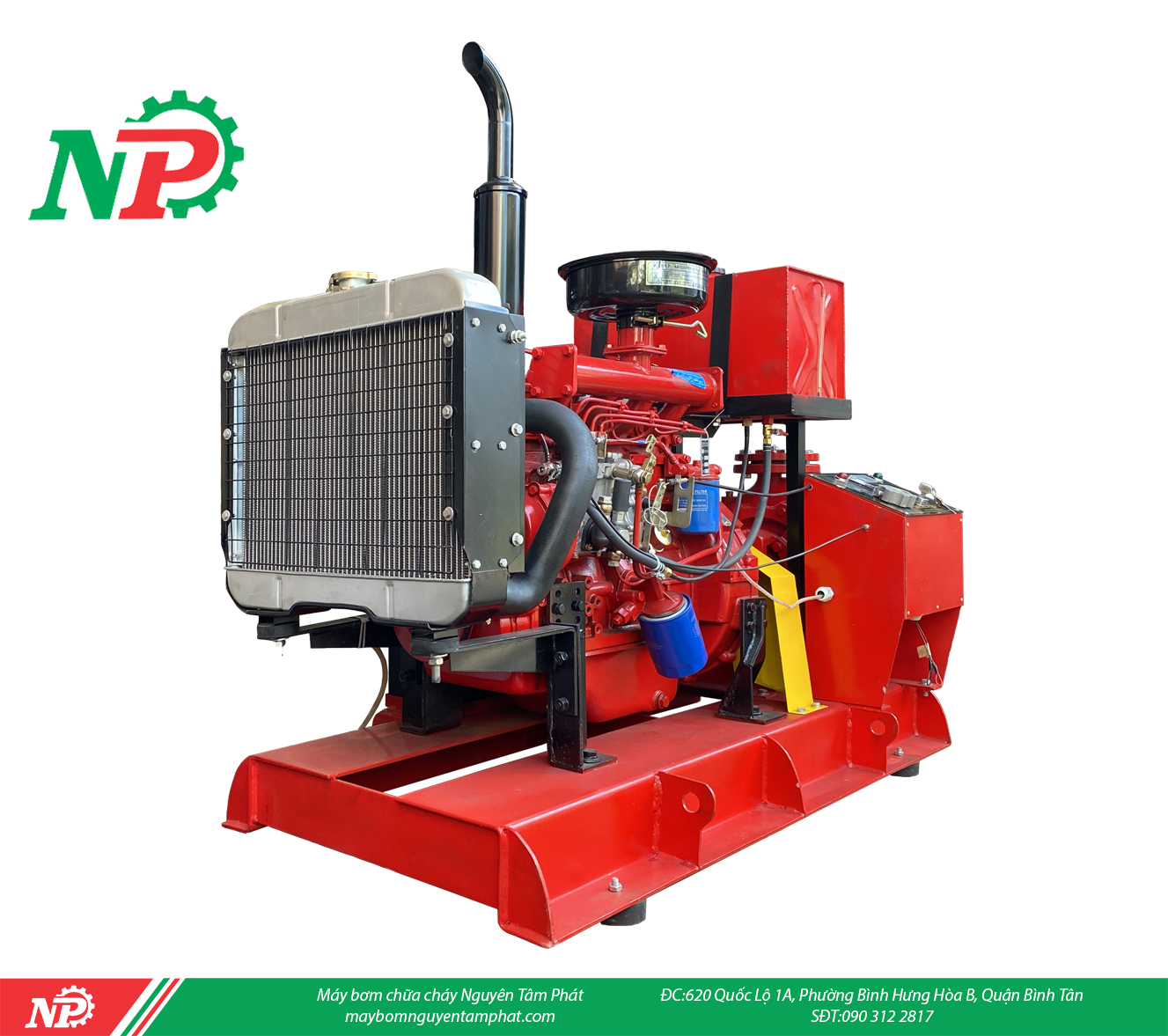 Máy bơm chữa cháy diesel Howaki 100Hp